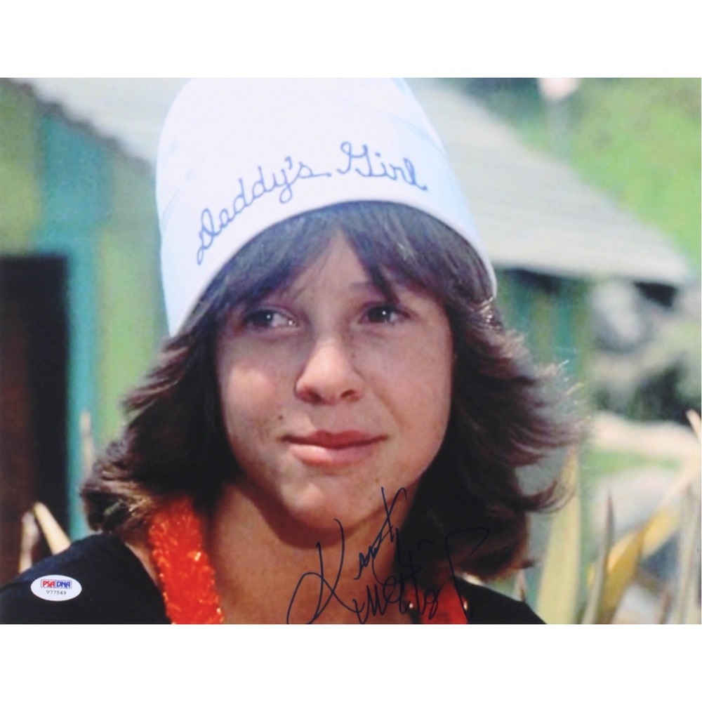 Rare Kristy McNichol Signed "The End" 11x14 Photo (PSA COA)